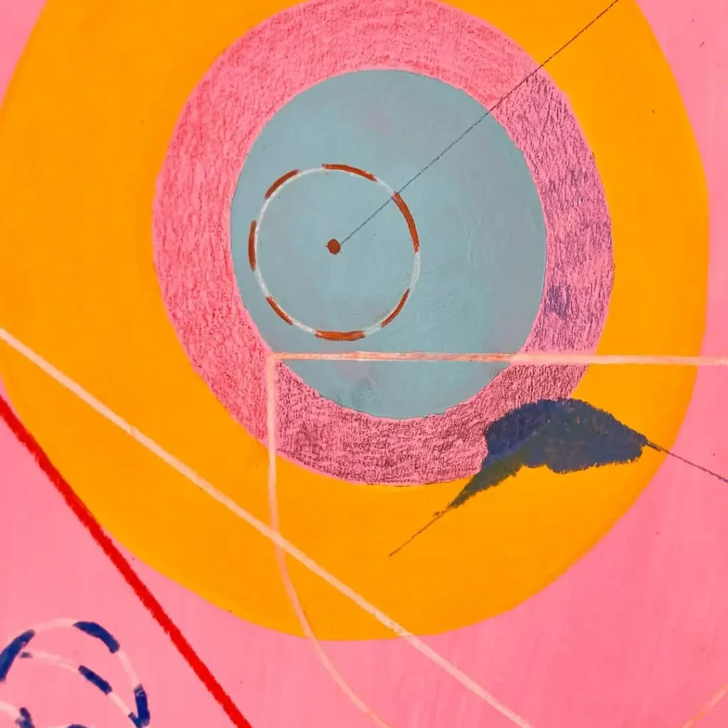 From the serie - We wonder Mix Media on paper- 29.7x 42 cm We’ve all experienced the feeling of 3