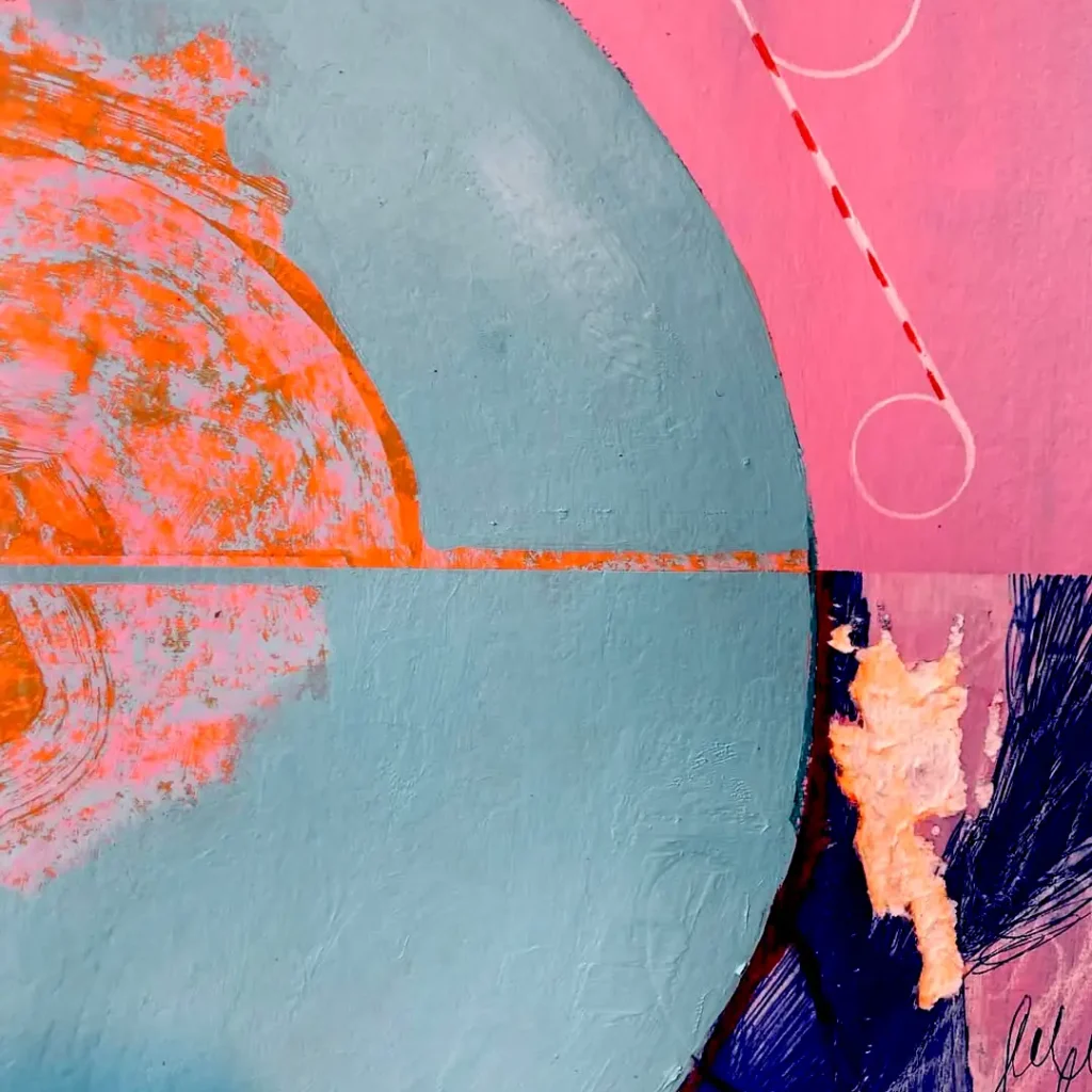 From the serie - We wonder Mix Media on paper- 65x50cm We’ve all experienced the feeling of miss 2