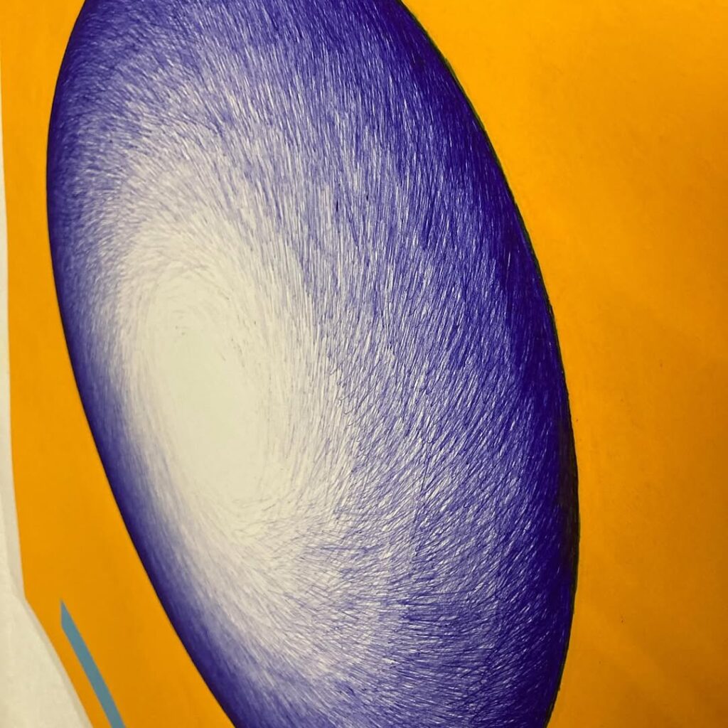 INDEFINITENESS II From the serie - We wonder Mix Media on paper- 65x 50 cm We’ve all experienced (3)