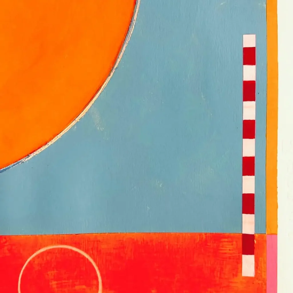 NON-PERMANENCE IIIFrom the series - We wonder Mix Media on Fabriano paper- 100-70cm We’ve all e 1