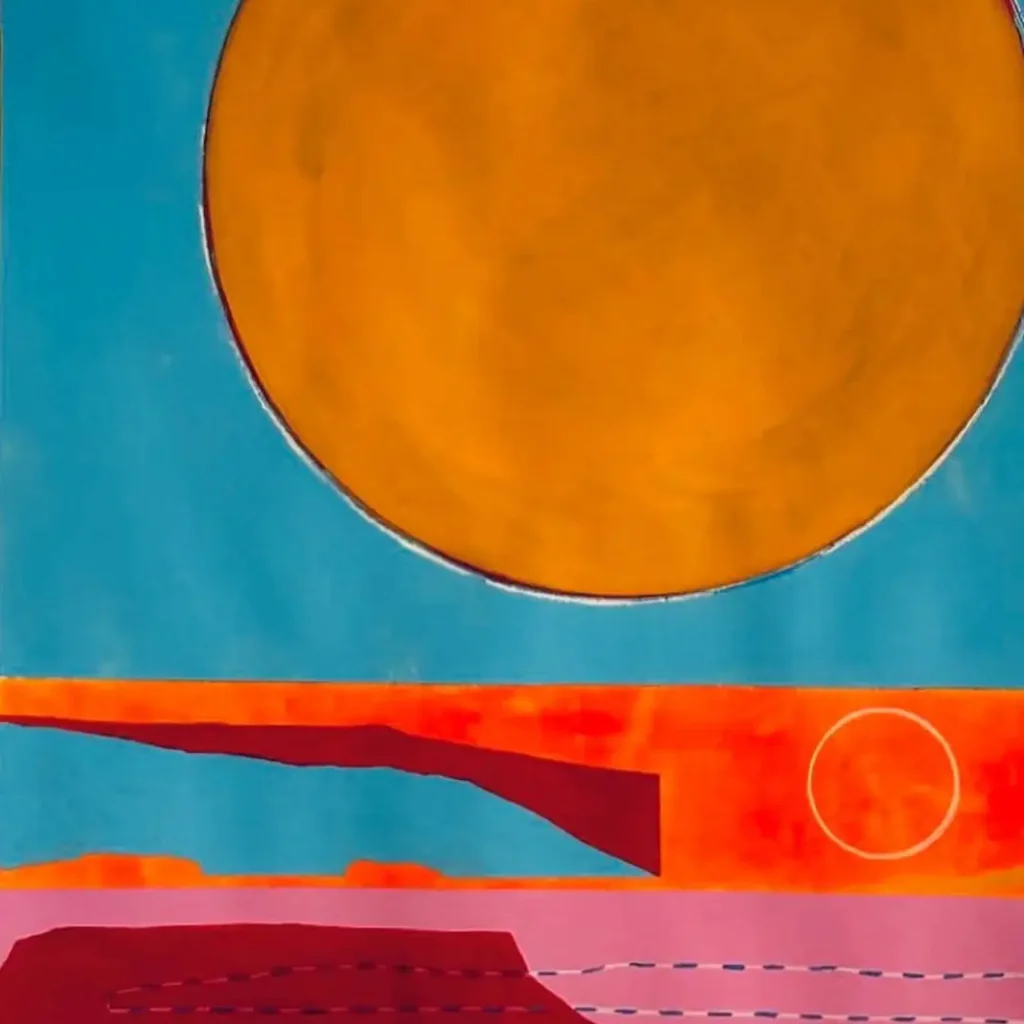 NON-PERMANENCE IIIFrom the series - We wonder Mix Media on Fabriano paper- 100-70cm We’ve all e 2