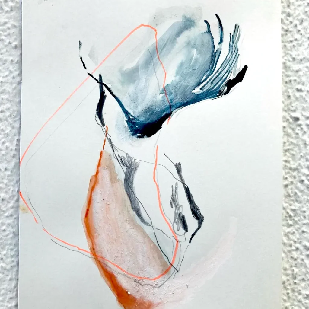 Pedro Fragoso Lonely nests - serie A5 canson paper 5